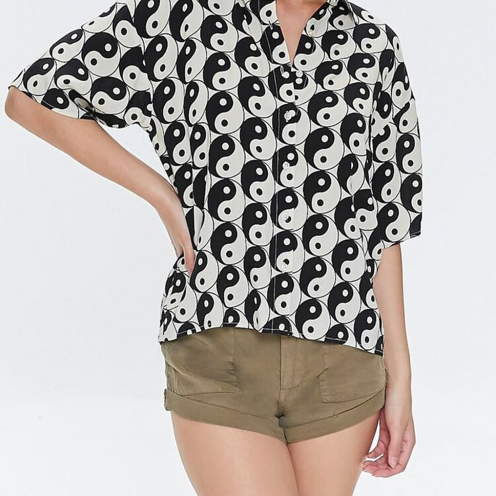 Cuffed Twill Shorts